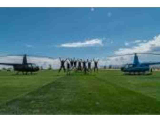 HELICOPTER TOUR & HILTON HOLIDAY