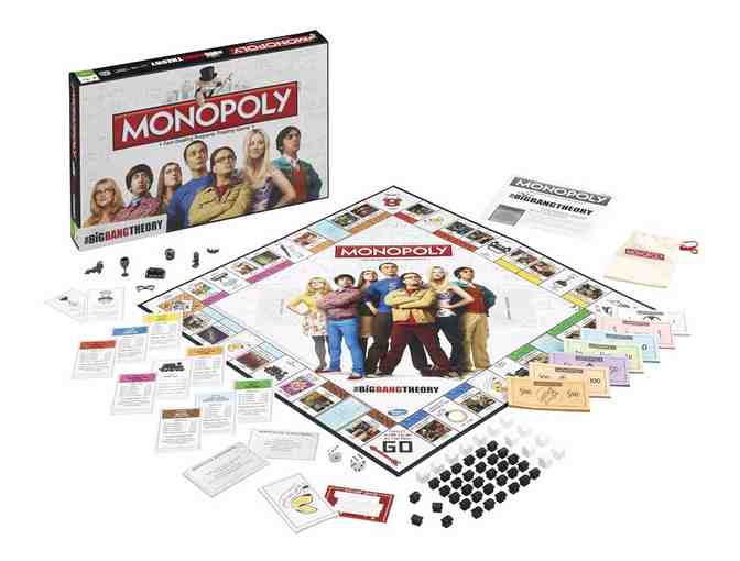 FULL CAST AUTOGRAPHED BIG BANG THEORY MONOPOLY & MORE
