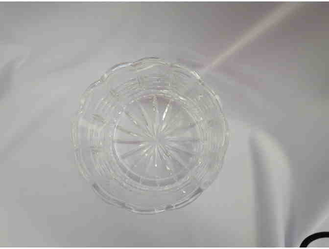 STERLING CUT GLASS BOWL