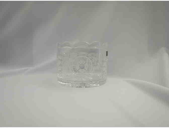 STERLING CUT GLASS BOWL