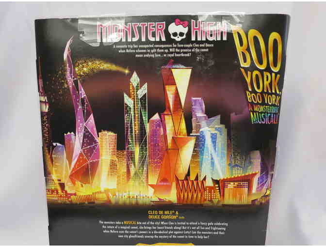 MONSTER HIGH BOO YORK, BOO YORK COMET-CROSSED COUPLE CLEO DE NILE & DEUCE GORGON DOLL