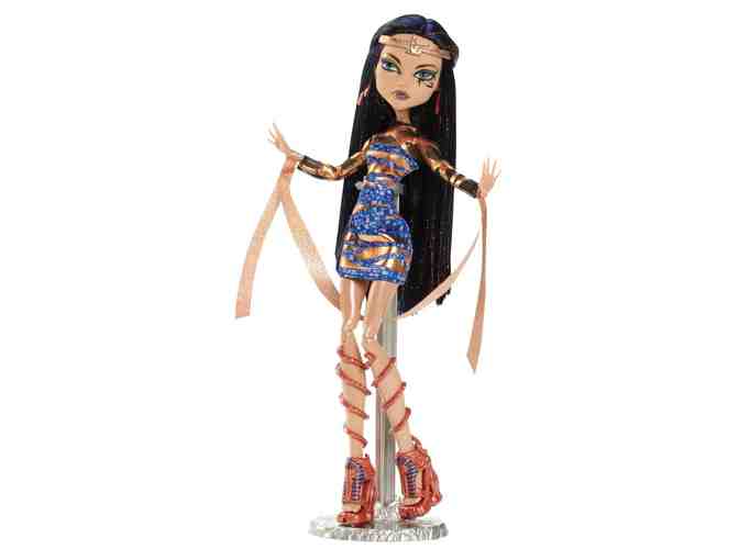 MONSTER HIGH BOO YORK, BOO YORK COMET-CROSSED COUPLE CLEO DE NILE & DEUCE GORGON DOLL