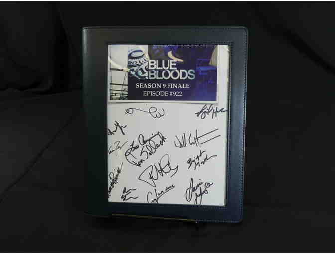 AUTOGRAPHED BLUE BLOODS SCRIPT