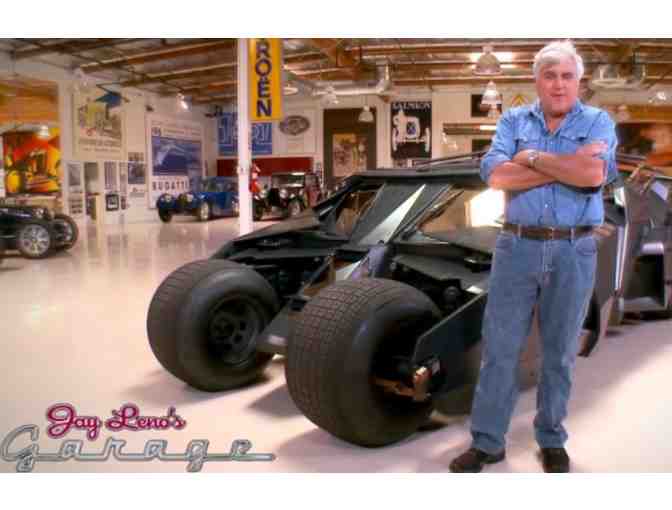 JAY LENO'S EXCLUSIVE BIG DOG GARAGE TOUR & MORE