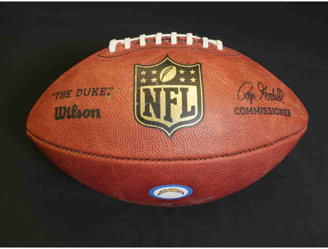 AUTOGRAPHED PHILIP RIVERS FOOTBALL