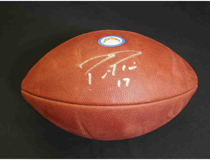 AUTOGRAPHED PHILIP RIVERS FOOTBALL
