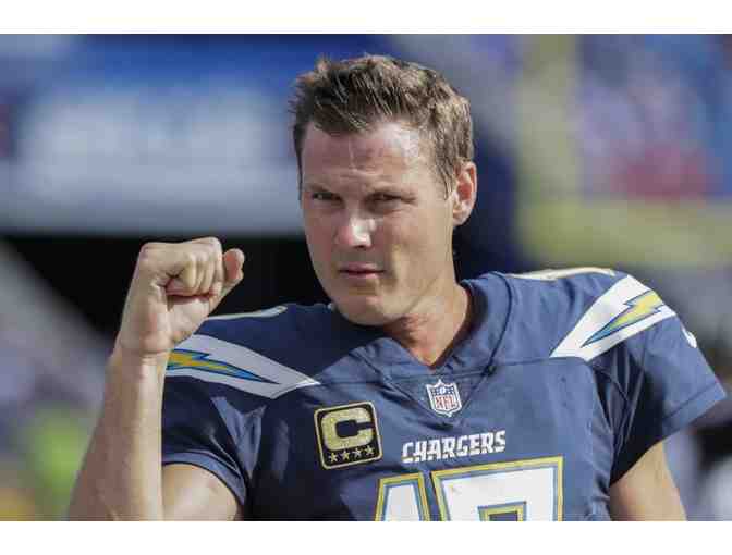 AUTOGRAPHED PHILIP RIVERS FOOTBALL