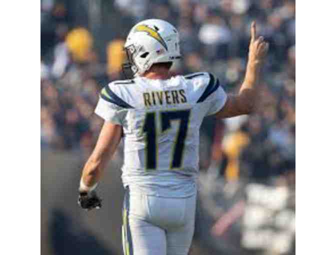 AUTOGRAPHED PHILIP RIVERS FOOTBALL