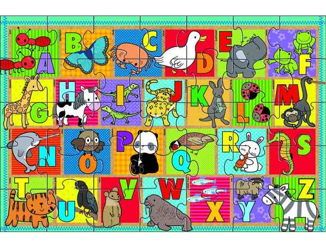 GIANT FLOOR PUZZLE: ABC ANIMALS