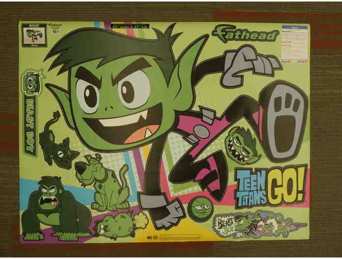 TEEN TITANS FATHEADS AND GAME PACKAGE