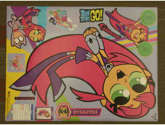 TEEN TITANS FATHEADS AND GAME PACKAGE