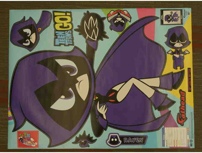 TEEN TITANS FATHEADS AND GAME PACKAGE