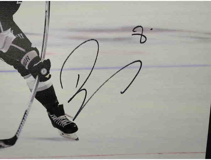 AUTOGRAPHED DREW DOUGHTY CANVAS FROM LOS ANGELES KINGS