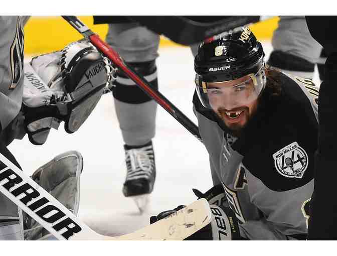 AUTOGRAPHED DREW DOUGHTY CANVAS FROM LOS ANGELES KINGS