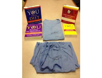 Signed Scrubs & Books from America's Doctor, Dr. Oz