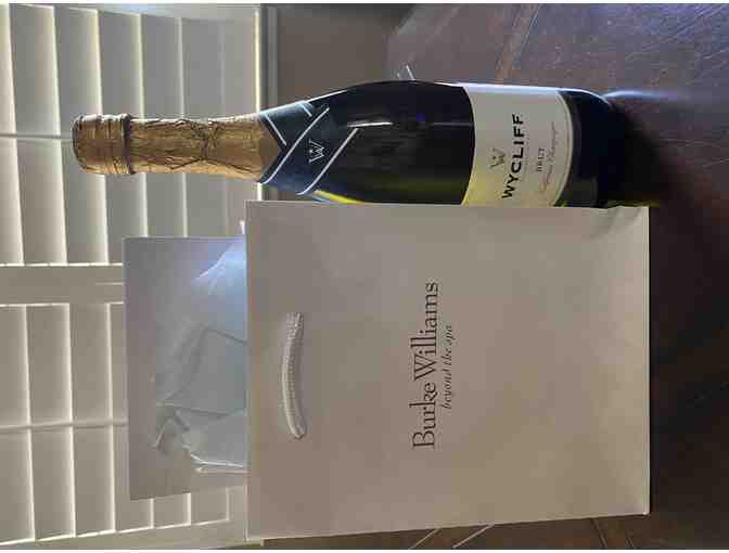Burke Williams $75 gift card + bottle of Champagne