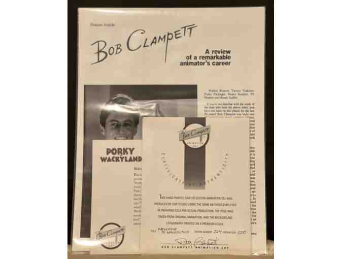 Collectibles - Porky in Wackyland Limited Edition Cel Portfolio from WarnerMedia