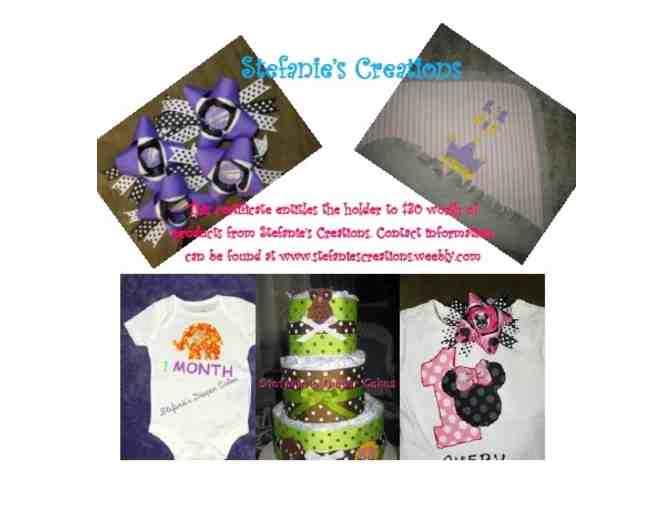 Gift Certificate for Stefanie's Creations