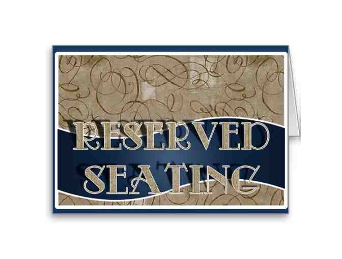 Reserved Seats & Parking at Graduation 2015