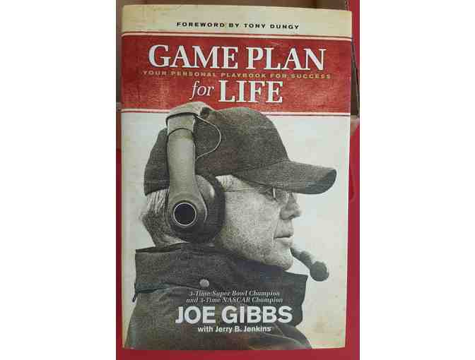 'Game Plan for Life' - Autographed Book by Joe Gibbs
