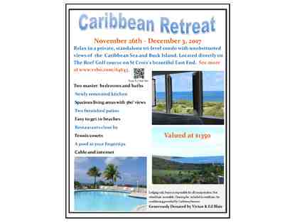 Carribean Retreat in St. Croix - $1,350 Value