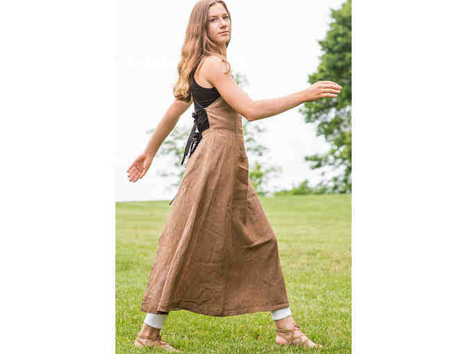 Brooke Linen Apron-Dress