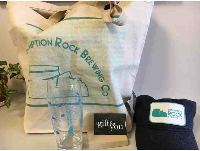 Redemption Rock Brewery Co. Gift Card, Tote Bag, Pint Glass and Cap!!!