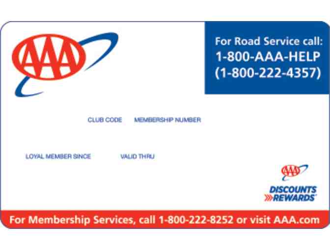1 Year Membership AAA & Village Repair Gift Certificate