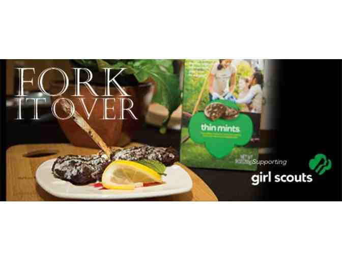Girl Scout Cookie Gift Basket and 2 Tickets to Fork It Over at Mechanics Hall, Worcester