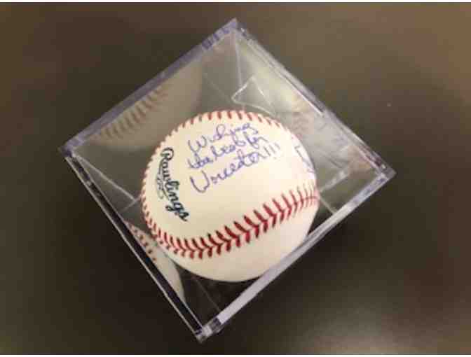 Rich Gedman autographed baseball