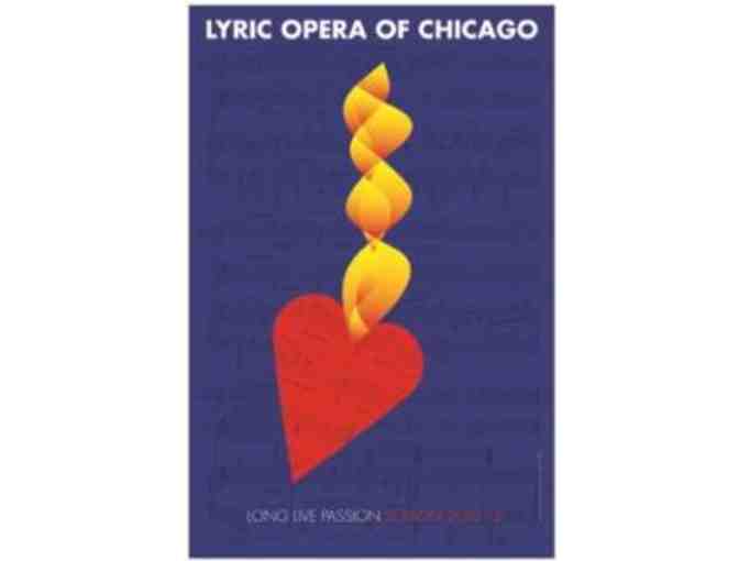Lyric Opera's 2012-2013 Season Poster