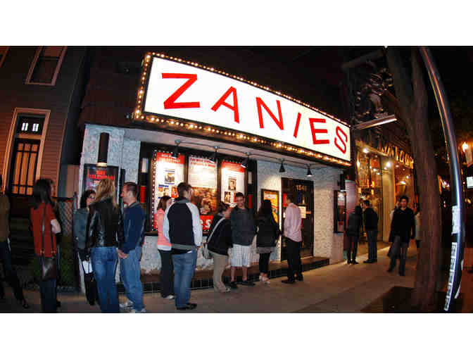 Six Zickets to Zanies Comedy Clubs and Kitchen Sink' Ice Cream Sunday' Certificate
