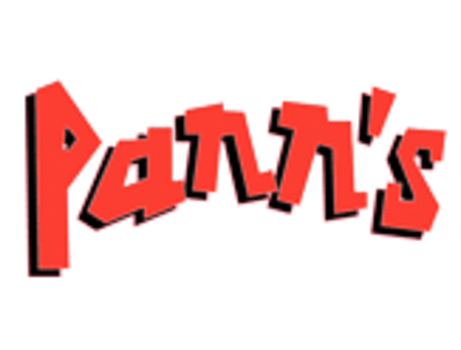 Pann's Restaurant - $25 Gift Card