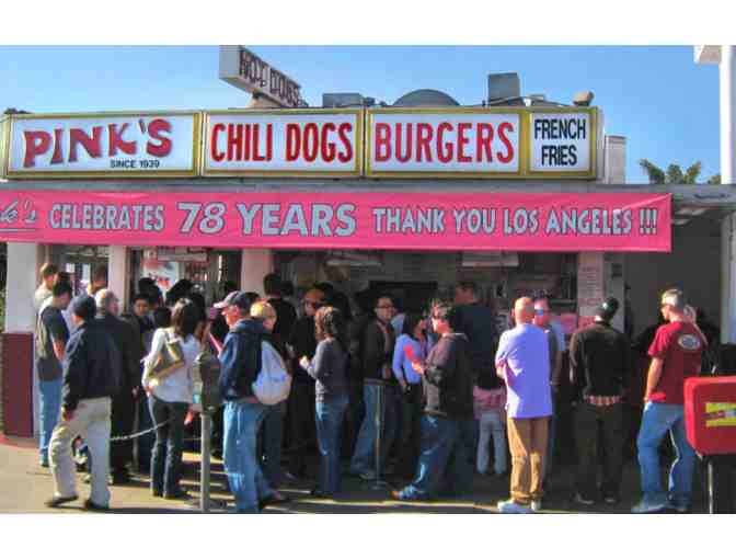 Pink's Hot Dogs Hollywood - $20 Gift Certificate