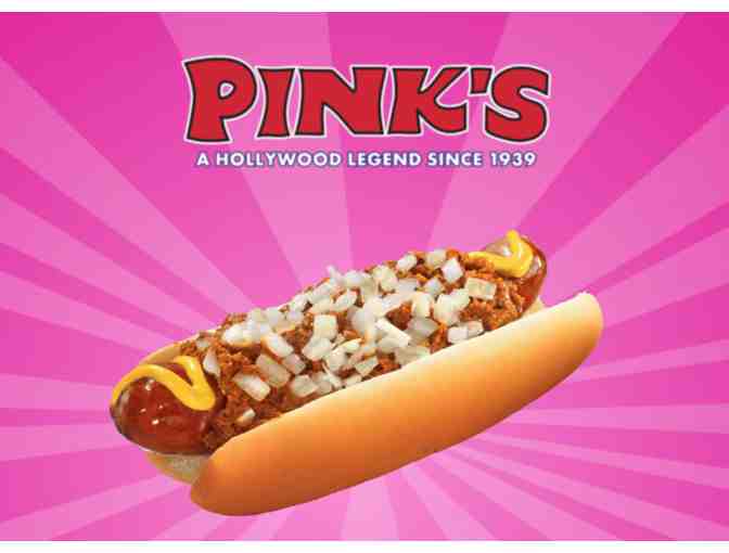 Pink's Hot Dogs Hollywood - $20 Gift Certificate