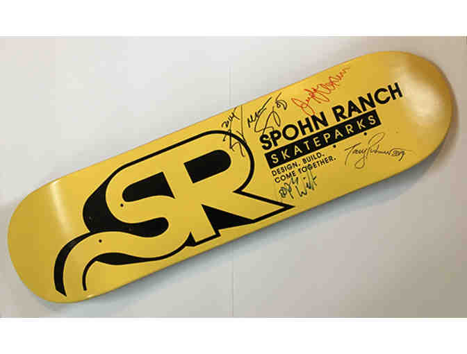 Autographed Spohn Ranch Skateboard ($300 estimated value)