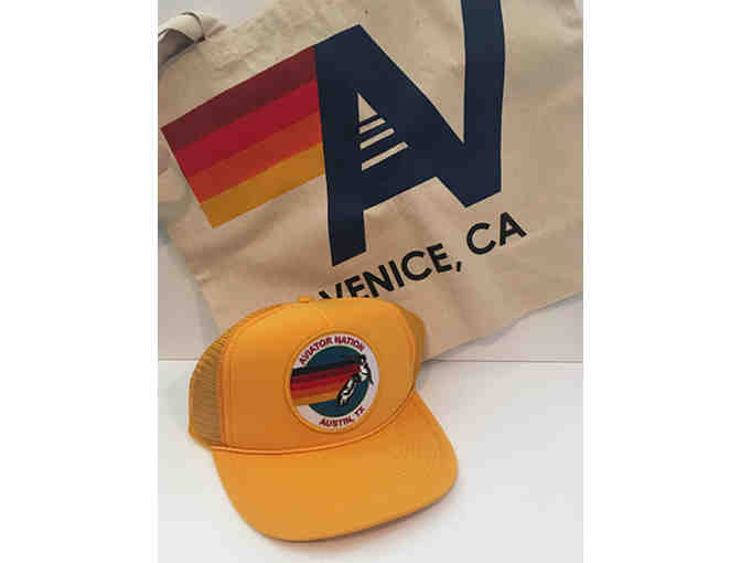 Aviator Nation - $100 Gift Card, Trucker Hat, and Canvas Bag ($170 Value)