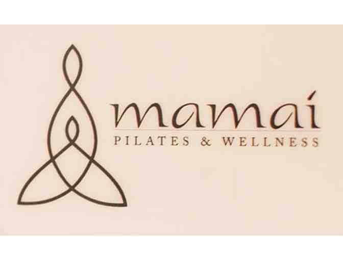 Mamai Wellness - Gift Card for $300, bkr Water Bottle, and Point Studio Pilates Socks
