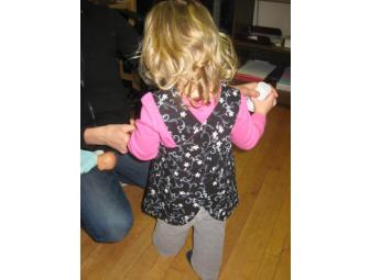 Girl's Reversible Pinafore - size 2T