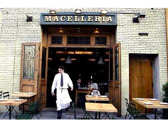 Macelleria - Dinner for two