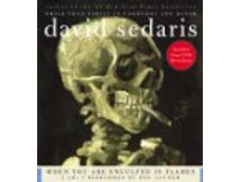 David Sedaris -- set of 2 signed books
