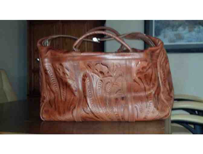 Leather Luggage Bag