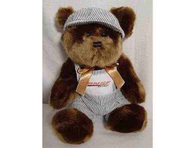 Santa Train with conductor bear