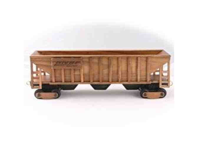 BNSF wooden train set