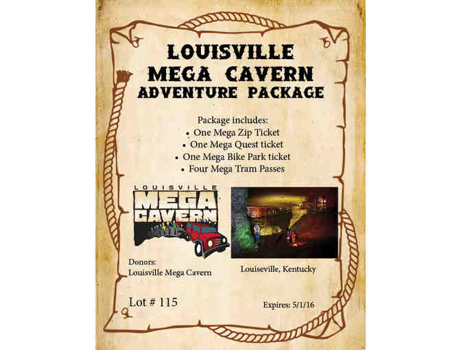 Louisville Mega Cavern Adventure
