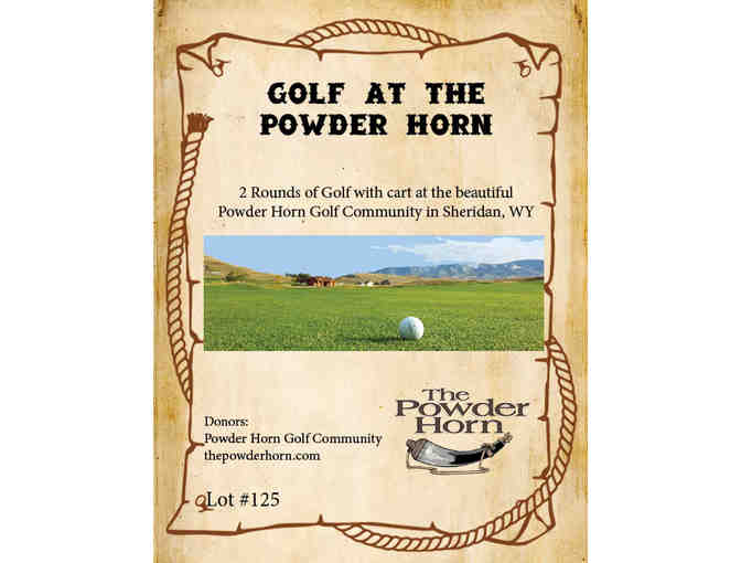 Golf at the Powder Horn Golf Community