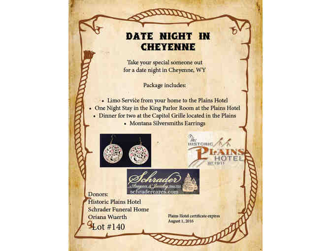 Date Night in Cheyenne, Wyoming
