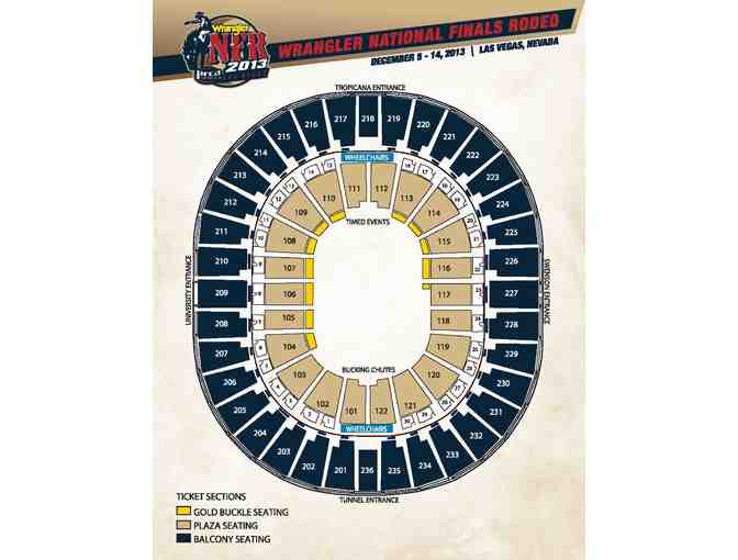 Wrangler National Finals Rodeo Tickets