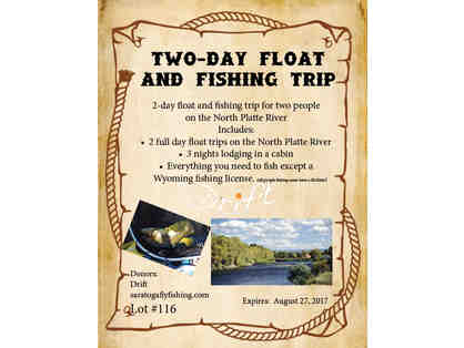 Two-day float and fishing trip