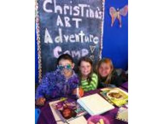 Christina's Art Adventure Camp Belmont - One Week Gift Certificate